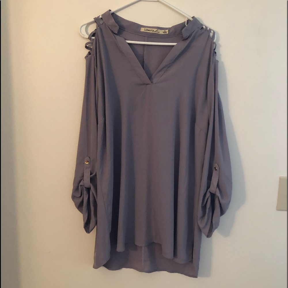 grey dress